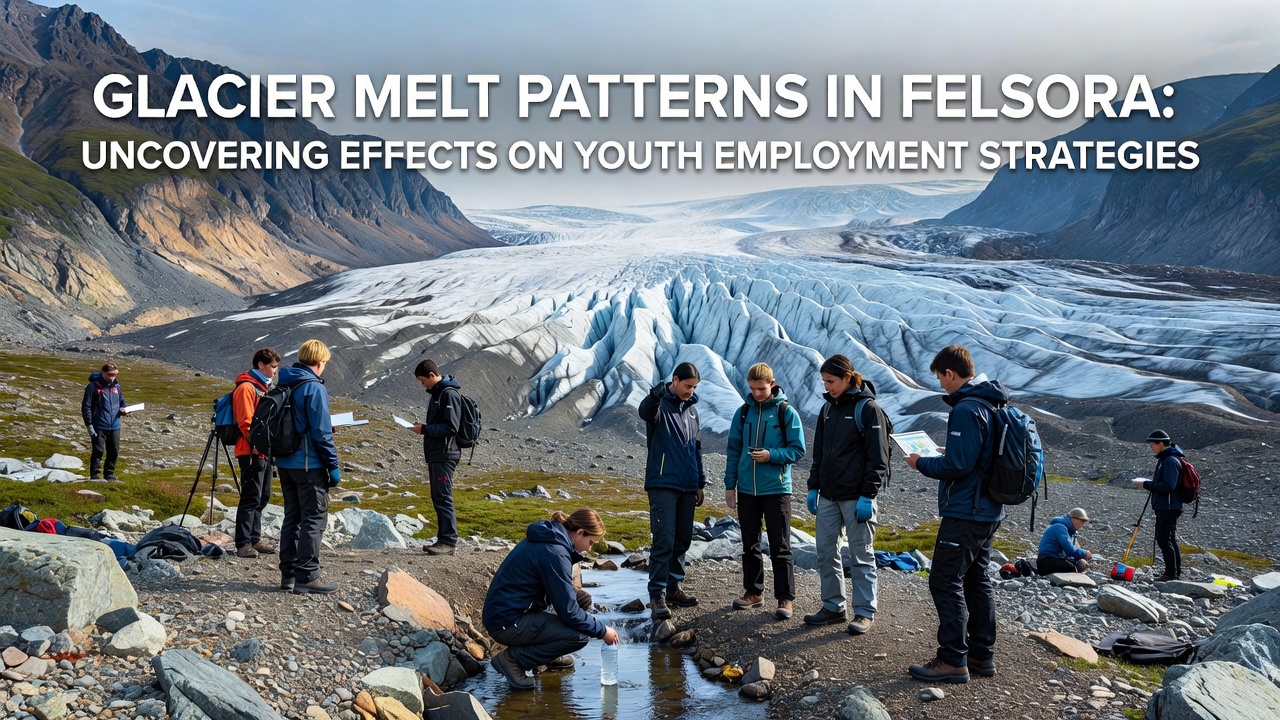 Glacier Melt Patterns in Felsora: Uncovering Effects on Youth Employment Strategies